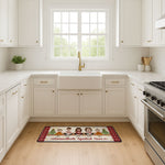 Grandkids Spoiled Here Folk Art - Personalized Runner Rug