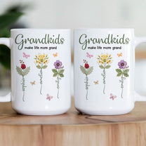 Grandkids-Make-Life-More-Grand-Patchwork-Flowers-Personalized-Mug-3