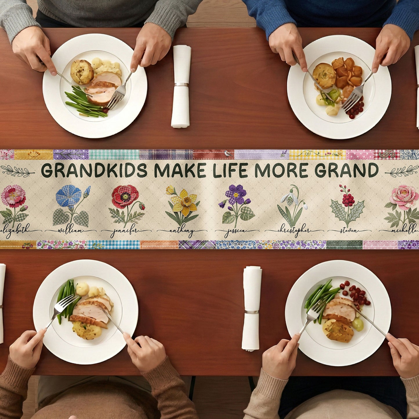 Grandkids-Make-Life-More-Grand-Personalized-Table-Runner-3