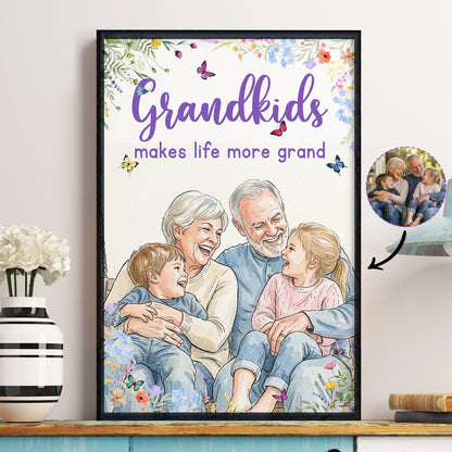 Grandkids-Make-Life-More-Grand-Watercolor-Personalized-Poster-1