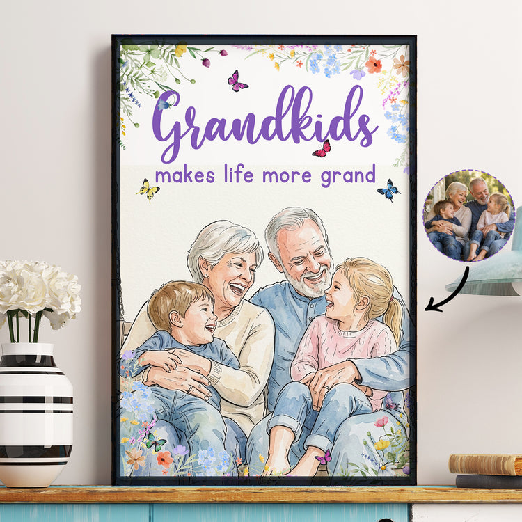 Grandkids-Make-Life-More-Grand-Watercolor-Personalized-Poster-1