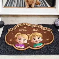 Grandkids-Spoiled-Here-For-Grandma,-Grandpa,-Papa,-Nana,-Grandparents-Personalized-Doormat-4
