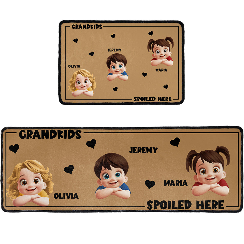 Grandkids-Spoiled-Here-Personalized-Runner-Rug-2