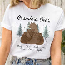 Grandma Bear Winter - Personalized Shirt
