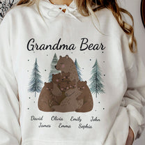 Grandma Bear Winter - Personalized Shirt