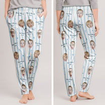 Grandma Custom Kids Photo - Personalized Photo Sweatpants, Lounge Pants With Pockets