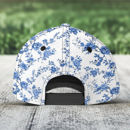 Grandma Floral Version - Personalized Classic Cap - Gift For Grandma