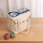 Grandma Flower Toile De Jouy - Personalized Knitting Bag