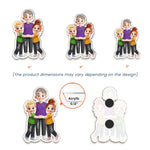 Grandma Hug And Love - Personalized Magnet