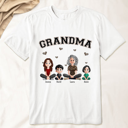 Grandma Leopard - Personalized Shirt