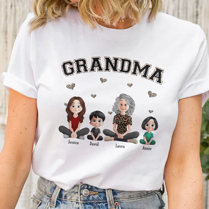 Grandma Leopard - Personalized Shirt