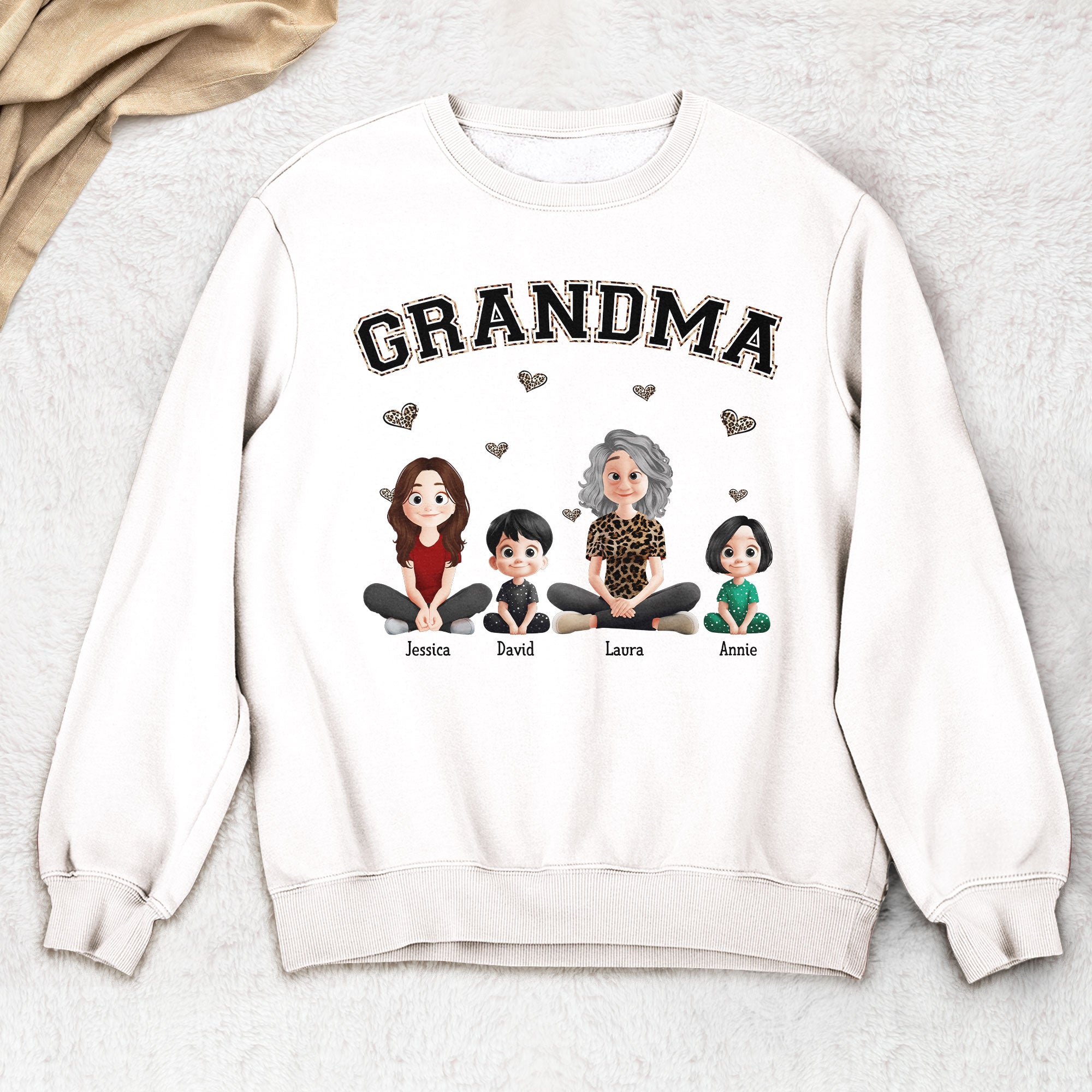 Grandma Leopard - Personalized Shirt