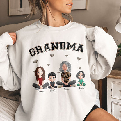 Grandma Leopard - Personalized Shirt