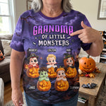 Grandma Little Monsters - Personalized Shirt 2