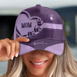 Grandma Mom Kids Handprints - Personalized Classic Cap
