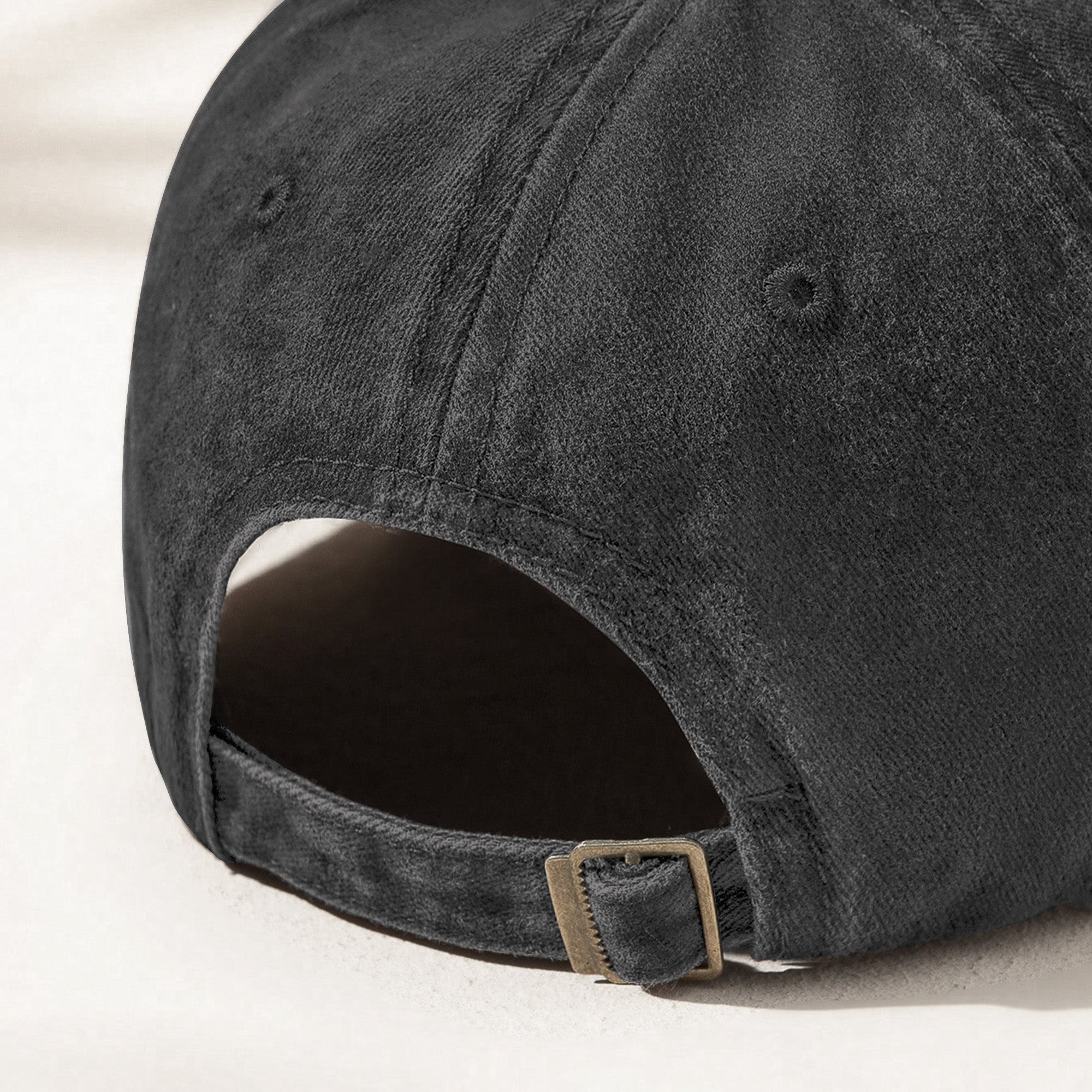 Grandma Of Little Monsters Halloween - Personalized Distressed Denim Cap