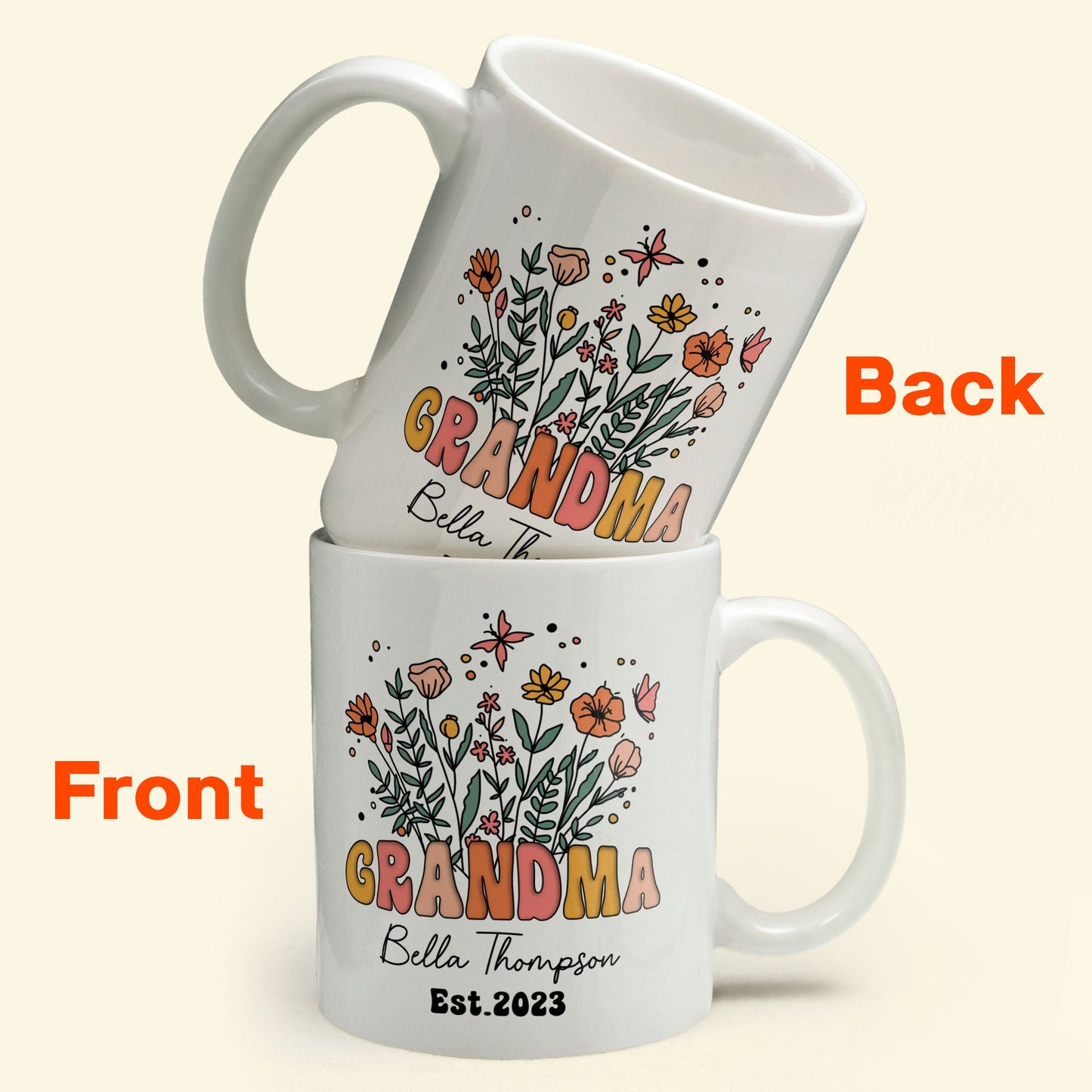 Grandma - Personalized Mug