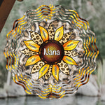 Grandma Sunflower - Personalized Wind Spinner