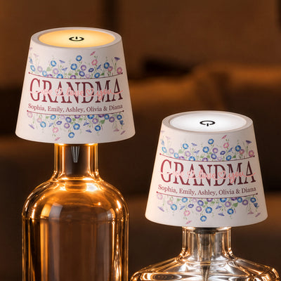 Grandma We Love You - Personalized Night Light