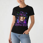 Grandma Witch Halloween Customes, Grandma Halloween Gift - Personalized Shirt