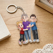 Grandma_And_Grankid_Love_Personalized_Keychain_2