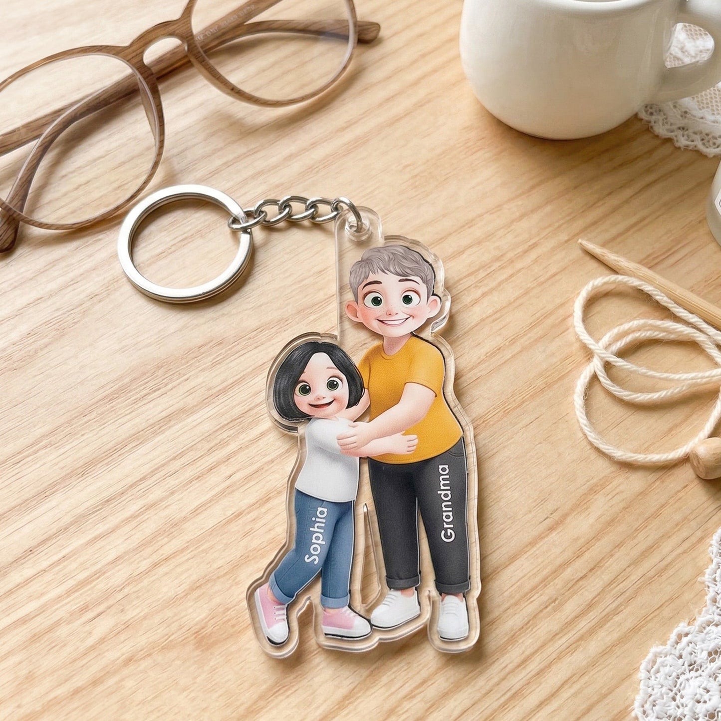 Grandma_And_Grankid_Love_Personalized_Keychain_3
