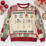 Grandma-Garden-Patchwork-Print-Birth-Flower-Personalized-Sweater-2