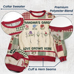 Grandma-Garden-Patchwork-Print-Birth-Flower-Personalized-Sweater-3