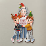 Grandma-Hugging-Christmas-Vibe-Personalized-Magnet-4