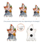 Grandma-Hugging-Christmas-Vibe-Personalized-Magnet-7