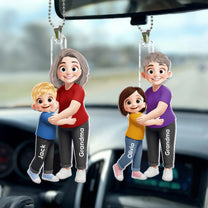 Grandma-Hugging-Grandkid-Personalized-Rear-View-Mirror-Accessory-1