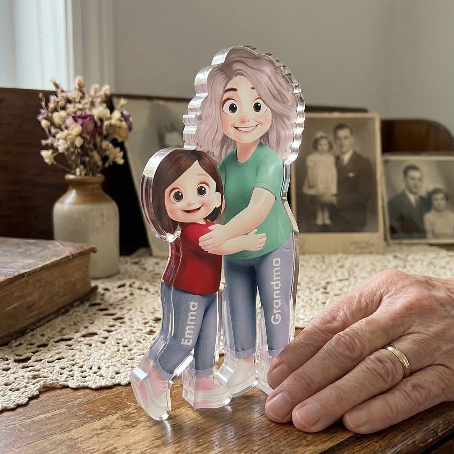 Grandma_Hugging_Grandkids_Personalized_Acrylic_Plaque_4