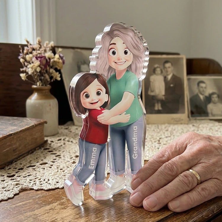 Grandma_Hugging_Grandkids_Personalized_Acrylic_Plaque_4