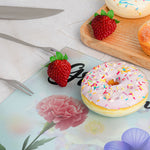 Grandma's Kitchen - Personalized Glass Cutting Board