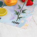 Grandma's Kitchen - Personalized Glass Cutting Board