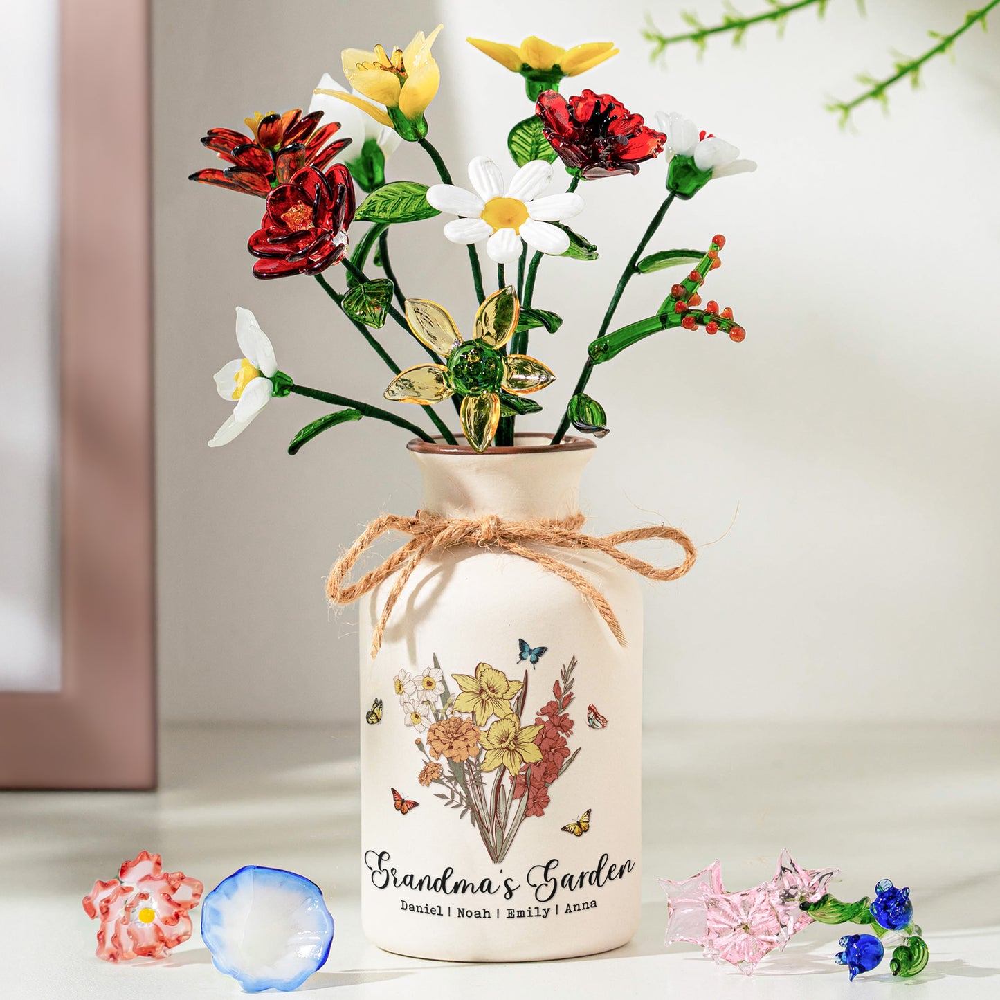 Grandma'S-Garden-Bouquet--Personalized-Vase-Only-Vase-Flowers-Excluded-1