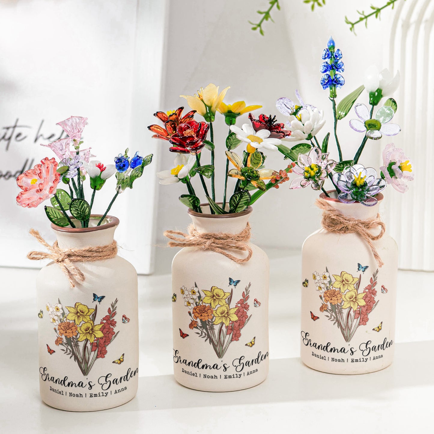 Grandma'S-Garden-Bouquet--Personalized-Vase-Only-Vase-Flowers-Excluded-2