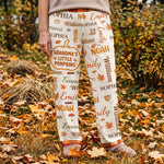Grandma'S-Little-Pumpkins-Repeating-Names-Fall-Pattern-Personalized-Lounge-Pants-1