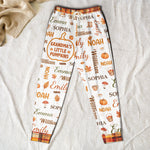 Grandma'S-Little-Pumpkins-Repeating-Names-Fall-Pattern-Personalized-Lounge-Pants-3