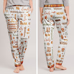 Grandma'S-Little-Pumpkins-Repeating-Names-Fall-Pattern-Personalized-Lounge-Pants-5