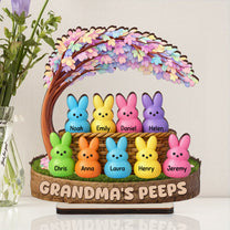 Grandma'S-Peeps-Easter-Personalized-Wooden-Plaque-4