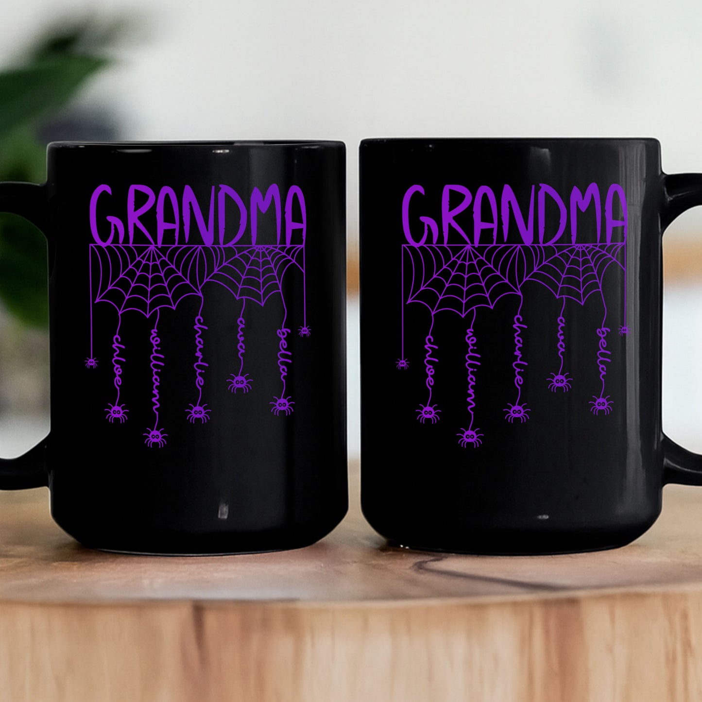 Grandma-Spooky-Spiders-Web-Personalized-Mug-4