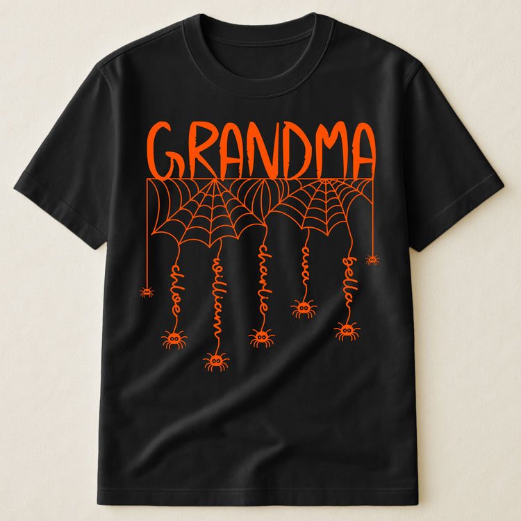 Grandma-Spooky-Spiders-Web-Personalized-Shirt-3