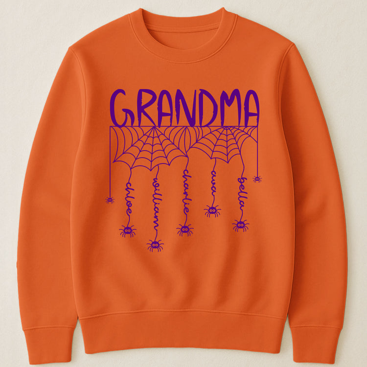 Grandma-Spooky-Spiders-Web-Personalized-Shirt-4