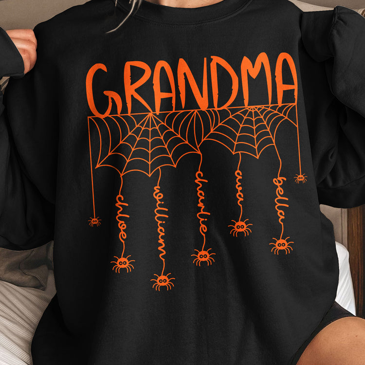Grandma-Spooky-Spiders-Web-Personalized-Shirt-5