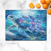 Grandma-Turtle-Gifts-For-Mom,-Nana,-Gigi-With-Kids'-Names-Personalized-Cutting-Board-4
