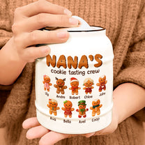 Grandma's Cookie Crew - Personalized Cookie Jar