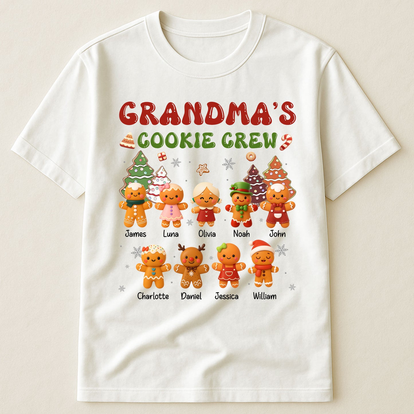 Grandma's Cookie Crew - Personalized Shirt