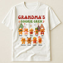 Grandma's Cookie Crew - Personalized Shirt