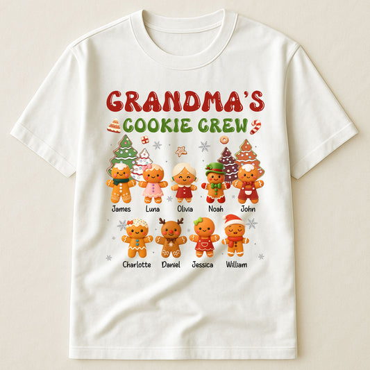 Grandma's Cookie Crew - Personalized Shirt